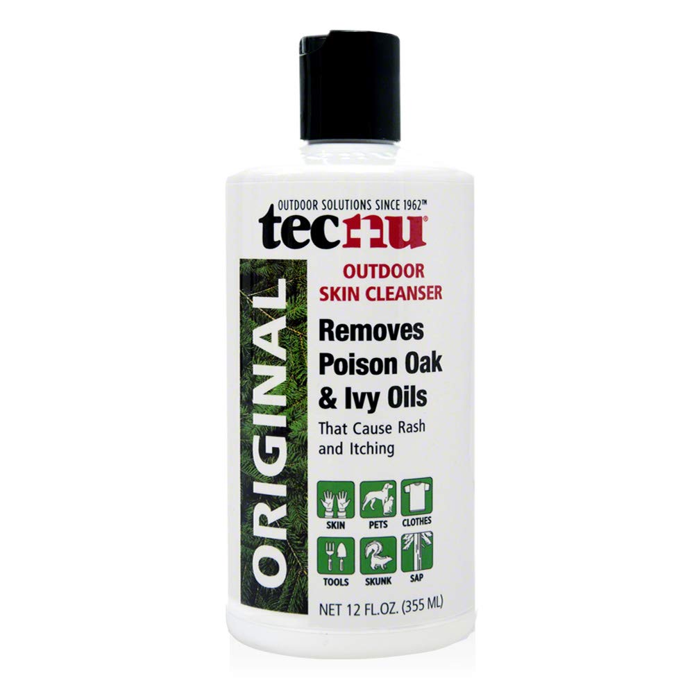 Tecnu Original Poison Oak & Ivy Outdoor Skin Cleanser - First Step in Poison Ivy Treatment, Camping Essentials, 12 Fluid Ounce