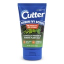 Cutter Poison Ivy, Oak and Sumac Scrub, Removes Poisonous Plant Oils That Cause Rash and Itching, Made with Vitamin E, Fast Itch Relief, Cleanses and Calms Skin, and Natural Exfoliating Beads