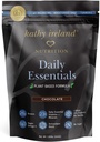 Kathy Ireland Nutrition Daily Essentials Plant-Based Protein Powder for Women, 26g Vegan Protein, Lean Meal Replacement - Chocolate