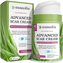 Scar Removal Cream naisille ja miehille, nopea korjaus uusien vanhojen arpien, täplät, polttaa kaikki luonnollinen hoito E-vitamiini, B5, C, Aloe Vera, 1.7 Fl Oz