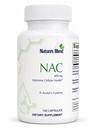 Nature's Blend NAC 600mg – High-Potency N-Acetyl-L-Cysteine Dietary Supplement, Antioxidant Support, Gluten-Free, Non-GMO, 100 Capsules