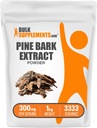 BulkSupplements.com Pine Bark Extract Powder - Herbal Supplement, Pine Bark Powder - Antioxidants Support, Gluten Free - 300mg per Serving, 1kg (2,2 lbs) (Pack of 1)