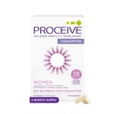 Proceive Tailored Fertility Supplement for Women, Multivitamin, 60 Capsules | Vegan, Pre-Conception Support With Vitamin D, Zinc, COQ10, Folate & Vitamin B6