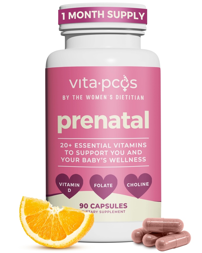 Vitamins for Women, 20+ Multivitamin Blend with Choline, Iron, Methylfolate