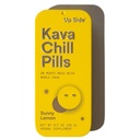Kava Chill Pills, Lemon Kava Candy for Mood & Relaxation Support, 20ct | On-the-go stress relief: kava mints, 50mg extract each. Pop 1-4 for personalized calm. Sunny Lemon flavor, 20-count tin.