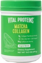 Vital Proteins Matcha Collagen Peptider Powder Supplement, Matcha Green Tea Powder, 10,5 oz, Original smag