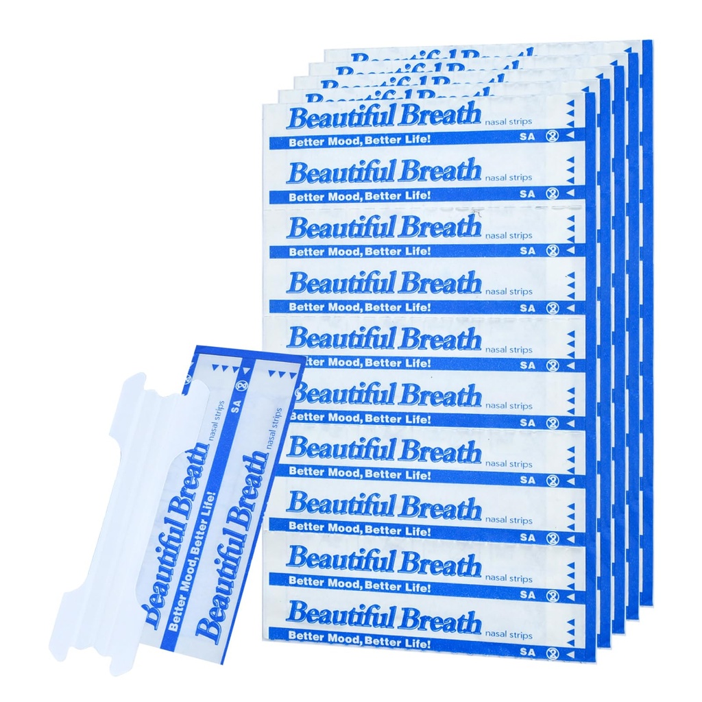 Upgraded Version - Invisible and Transparent Nasal Strips (66mm*19mm) (100)