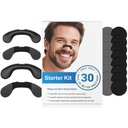 2026 Breathing Nasal Strip Starter Kit (30 Count, Black), Boost Oxygen Uptake, Reduce Snoring, Improve Sleep Quality, Sweat Resistant, Safe Nasal Strips Extra Strength Snoring Solution