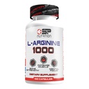 SP Nutrition L-Arginine 1000mg Supplement, 100 Capsules, Supports Muscle Growth, Bone Strength and Mental Focus