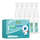 BUIE Lutein Blueberry Eye Care Drops, Preservative Free, 20 Vials 10ml | Plant-based botanical comfort for dry, tired eyes; single-use hygienic vials, gentle daily soothing formula