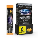 Pedialyte AdvancedCare Plus Electrolyte Powder, Has 33% More Electrolytes and PreActiv Prebiotics, Orange Breeze, 6 Powder Packets