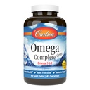 Carlson - Omega Complete Gems, Omega-3-6-9, Wild Caught, Sustainably Sourced, Heart Health, Joint Function & Immune Support, 90 Softgels