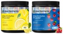 KEY NUTRIENTS Electrolytes Powder Bundle, Refreshing Lemonade 90 Servings Jar + Sweet Blue Raspberry 90 Servings Jar, Sugar Free Hydration Drink Mix with Vitamins & Minerals, No Calories
