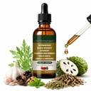 Lumvelle Wild Harvested Wormwood Herbal Drops, Alcohol-Free Gut Cleanse Supplement, Botanical Liquid Extract that Supports Digestive Balance & Gut Wellness. (1pcs)