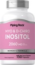 Piping Rock Myo-Inositol & D-Chiro Inositol Supplement | 150 Capsules | Complex Formula for Women | Non-GMO, Gluten Free