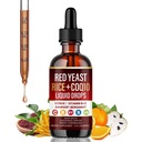 Red Yeast Rice Cholesterol Cleanse | Citrus Bergamot Red Yeast Rice with Coq10 Liquid Drops | Cholesterol Support,Heart Wellness Support with Citrus Bergamot,Olive Leaf,Soursop Blend,2 Fl Oz (1)