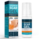 Gowgaw Scar Gel, Scar Cream, Advance Scar Gel for Surgical Scars,Face,Body,Leg, Burns, Acene,C-Section, Stretch Marks, Keloids for Old & New Scars,Scar Removal for Women Men,1.76oz