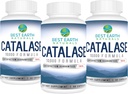 최고의 지구 Naturals Catalase 보충 10,000 톱 팔로토, Biotin, Fo-Ti, PABA - 강한 머리를위한 헤어 보충제 - 180 캡슐 - 3 팩 (90 일 공급)
