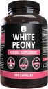 PURE ORIGINAL INGREDIENTS White Peony (365 Kapsül) Heç bir neçə və ya Rice Doldurucular, Hər zaman Pure, Lab uyğun