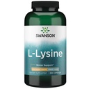 Swanson L-Lysine Amino Acid, 500 mg Free Form, 300 Capsules | For Stress-Prone Adults Seeking Nervous System and Immune Support, Non-GMO Essential Amino Acid in Free Form
