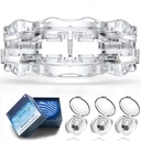 SilentZPro 2.0 – USA Designed FDA-Cleared Anti Snoring Mouthguard & Magnetic Nose Clips (Set of 3) – Fully Adjustable Anti Snore Mouthpiece with Patented Design for a Silent Night`s Sleep