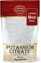 Spicy World Potassium Citrate Powder 8 OZ - Pure, Vegan, Elikadura Kalifikazioa, Bulk Potasio gehigarria