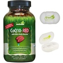 Irwin Naturals CoQ10-RED with Nitric Oxide Booster & MCTs - 60 Liquid Softgels - Supports Healthy Blood Flow & Energy Production - High Absorption Antioxidant Protection