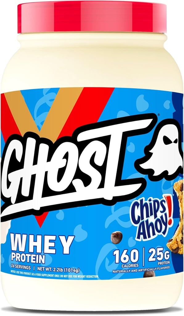 GHOST Whiy Protein Powder, Chips Ahoy!