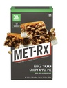 MAT-Rx Big 100 Colossal Protein Bars, Crispy Apple Pie Meal Replacement Bars, 4 Ct