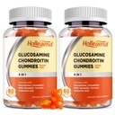 Glucosamine Chondroitin Gummies Sugar Free, 120 Count | Glucosamine Supplement for Adults Men & Women