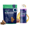 Dog Multivitamin Chews and Fish Oil Bundle