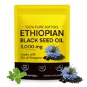 Black Seed Oil 3000mg with Oregano Leaf Extract 100mg - Cold Pressed Nigella Sativa Softgels - Non-GMO & Gluten Free Dietary Supplement, 240 Count