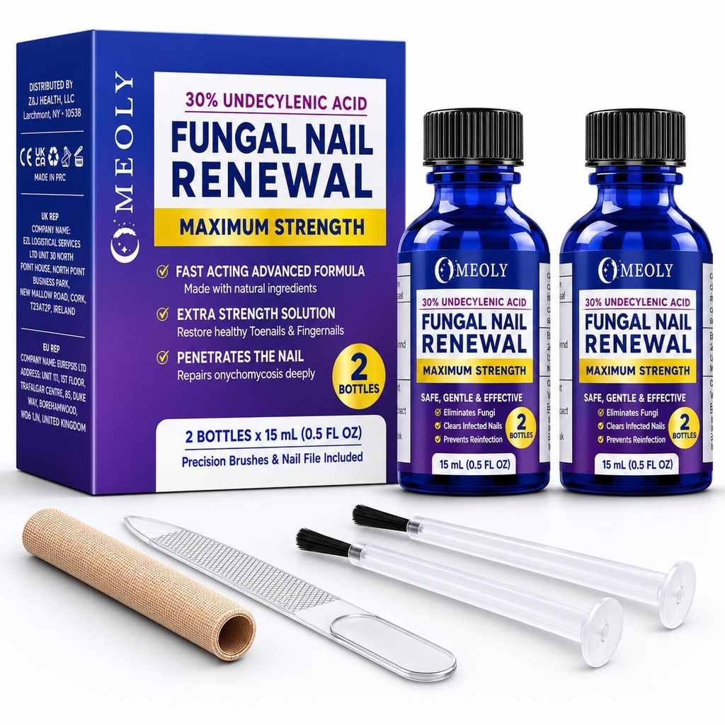 Toenail Fungus Treatment Extra Strength- 30% Undecylenic Acid 2 * 15 ml