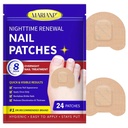 Toenail Fungus Treatment Extra Strength - 24 Pcs Nighttime Fungal Nail Patches, Overnight Toe Nail Fungus Treatments for Damaged Nails Foot Nails Repair and Care
