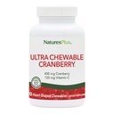 NaturesPlus Ultra Chewable Cranberry - 90 Love Berries Tablets - Promotes Urinary Tract Health - Non-GMO, Gluten Free - 45 Servings