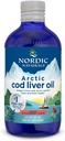 Nordic Naturals Arctic Cod Liver Oil, Strawberry - 8 oz - 1060 mg Total Omega-3s med EPA & DHA - Hjärt & Hjärna Hälsa, Hälsosam immunitet, Total Wellness - Non-GMO - 48 portioner