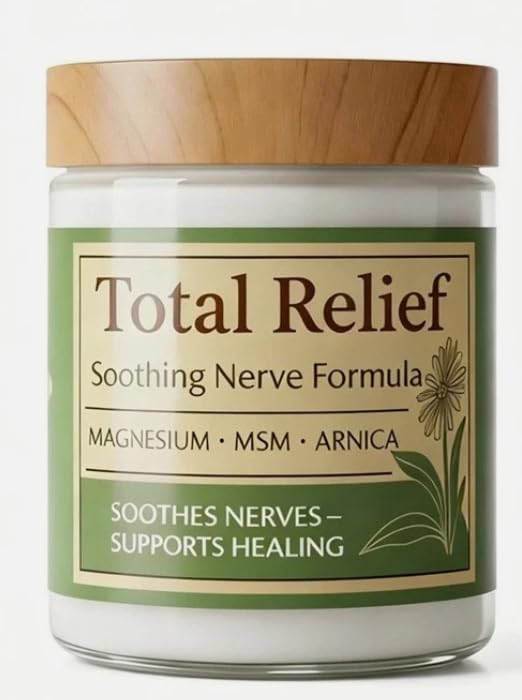Total Relief Magne.sium Cream, Nerve Relief Magnesium Soothing Cream