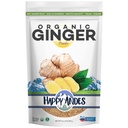 Happy Andes USDA Organic Ginger Powder 1 lb (16 oz), Pure Ground Dried Ginger Root, Non-GMO, Highly Aromatic, Bulk Spice for Cooking, Baking, Tea & Smoothies, Product of Peru