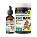 Pine Bark Tincture 2 Fl. Oz. & Pine Bark 60 Gummies.