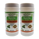 Bitter Melon (Momordica Charantia, Karela) Powder for Men and Women | Ayurvedic Herbal Powder Supplement/Remedy | Pack of 100 GMS. (2 Packs of 100 GMS.)