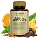 Lung Detox for Smokers, 10-in-1 Cleanse w/Mullein Leaf, Vitamin C, Butterbur & Quercetin - Respiratory Support Supplement for Breathing & Lung Health - Non-GMO, Made in USA - 30 Vegan Capsules