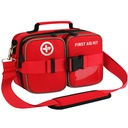 516 Piece First Aid Kit for Car, Travel & Home, FSA Eligible HSA Items - Large Professional Waterproof Compact Labeled Emergency Kit with Molle Shoulder Strap for Camping, Hiking & Survival
