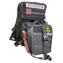 Crisis Management Kit, Ultimate First Aid Survival Trauma Backpack
