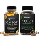KaraMD Pure Nature & Comfort Guard Bundle | Whole Food Greens, Fruits & Vegetables Supplement + Movement Support | Non-GMO, Vegan, Gluten-Free (30 Servings Each)