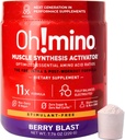 תוסף Amino Essential Acids ברי Blast, אבקת Stimulant-Free כל 9 EAAs, BCAAs ואת Amino המושלם עבור Workouts, Amino Energy, וכדי לבנות שריר, לשחזר מהר יותר.