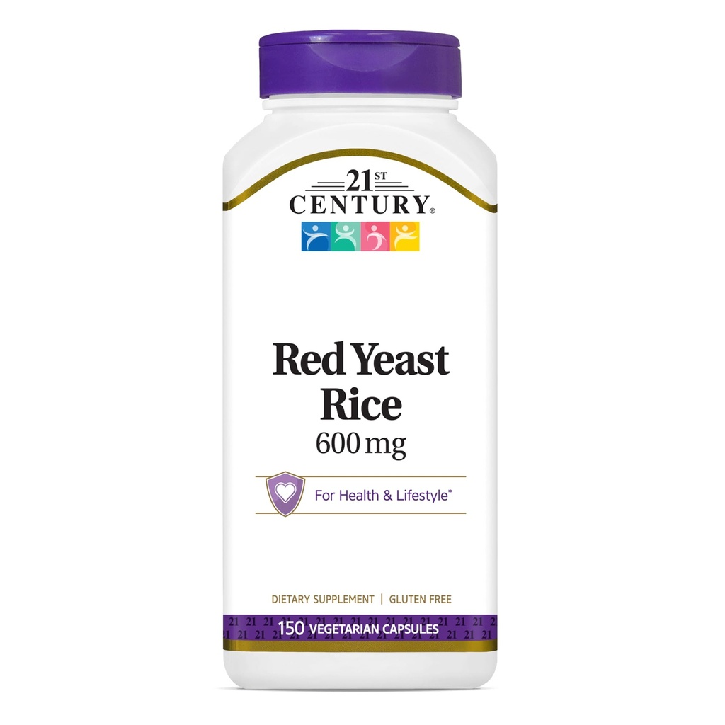 21st Century Health Care, Red Yeast Rice, 150 Veggie Caps