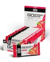 SiS GO Energy Bakes - High-Carbohydrate Bar - 30g Dual-Source Carbohydrates - 2:1 Glucose to Fructose Ratio - Sports Nutrition Energy Bar - Strawberry Flavor - 12 Count