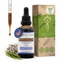 White Willow Alcohol-Free Liquid Extract, Organic White Willow (Salix Alba) Dried Bark Tincture Supplement (2 FL OZ)