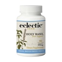 Eclectic Herb - Organic Holy Basil Capsules | Tulsi Supplement | Natural Adrenal Support | Herbal Supplement | Vegan, Non-GMO, Gluten Free, Freeze-Dried (90 CT | 200 mg)