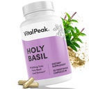 Vital Peak® Holy Basil 500 mg - Mood & Relaxation Support - Tulsi Supplements for Women & Men - Vegan, Gluten Free, Dairy Free, Soy Free Non-GMO - 30 Capsules